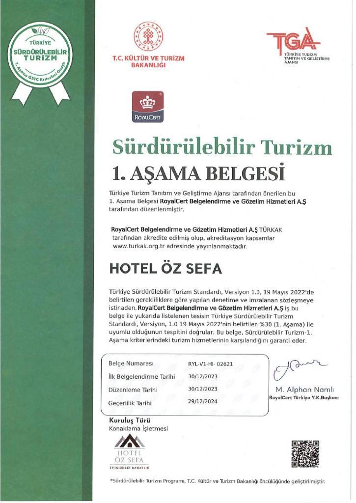 Hotel Oezsefa Istanbul Exteriör bild